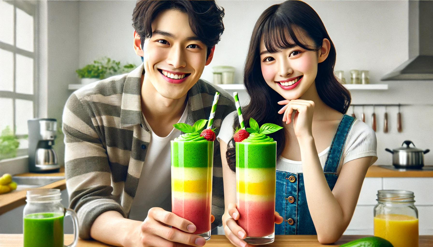 🚦信号カラーでビックリ美味しい！青汁を使った衝撃レシピ🎉